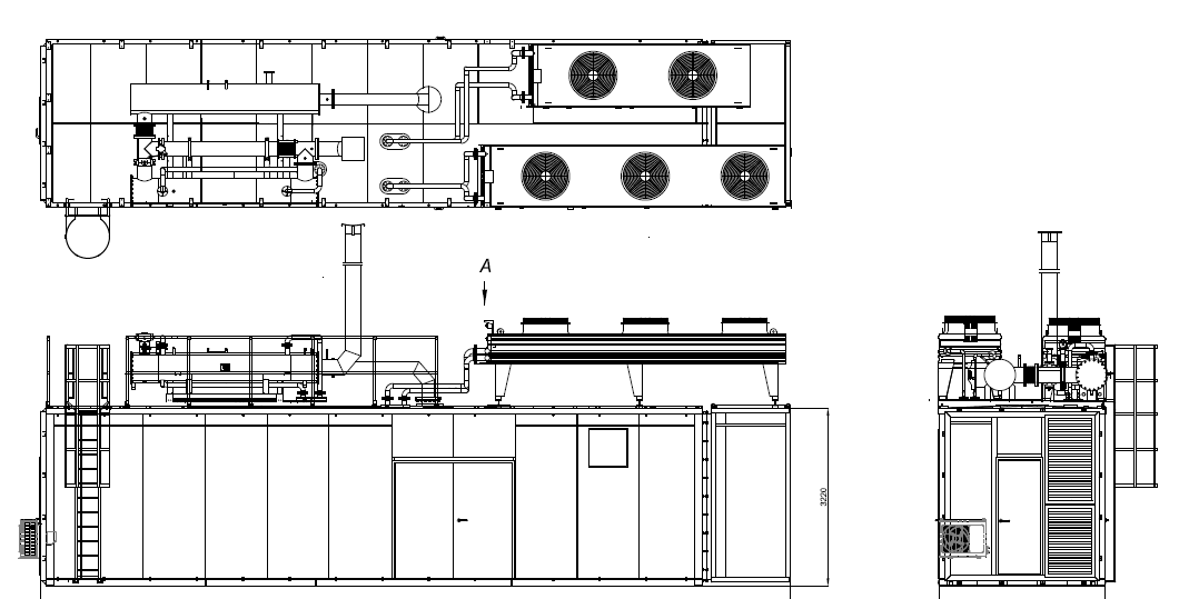 Maa- ja biogaasil generaatorid ( 50 - 2500 kVA)